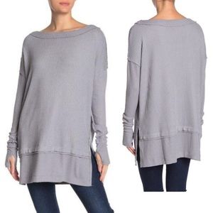 NWT We the free North Shore Grey Thermal size XS